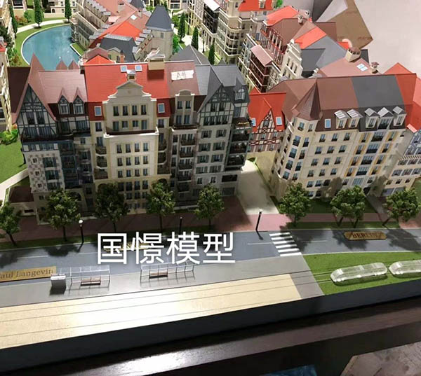 龙井市建筑模型