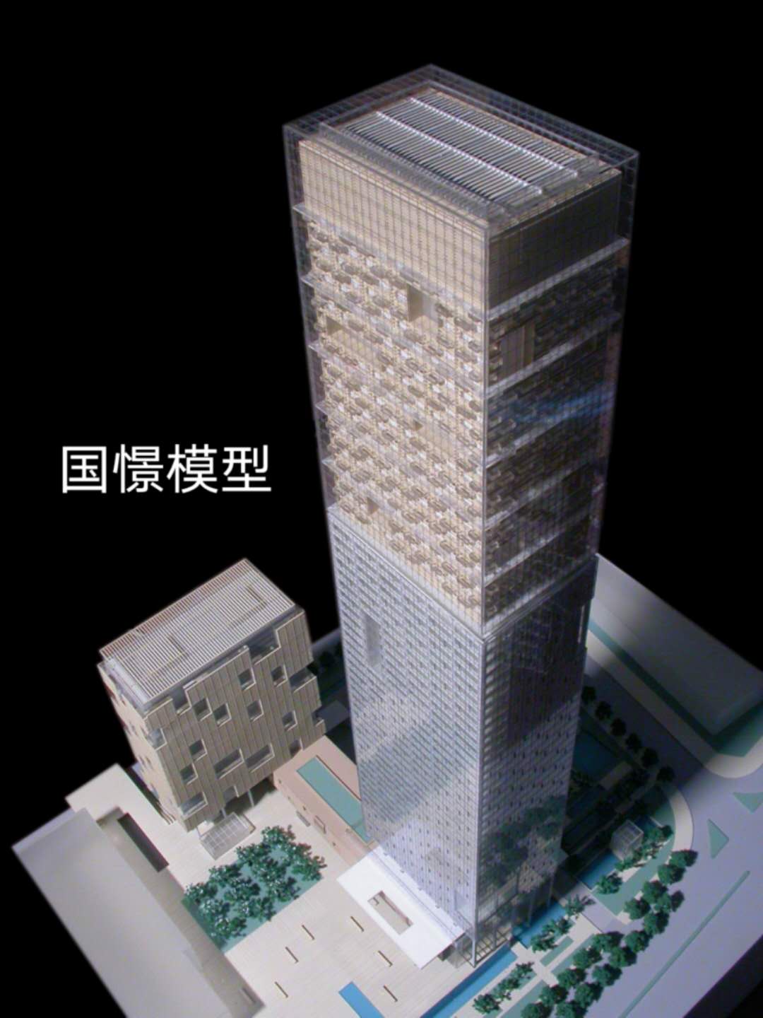 龙井市建筑模型